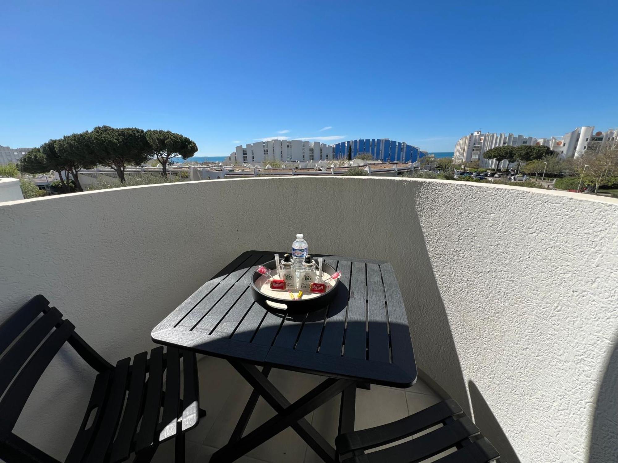 Superbe Studio Cabine Vue Mer 3 Etoiles * La Grande-Motte Kültér fotó